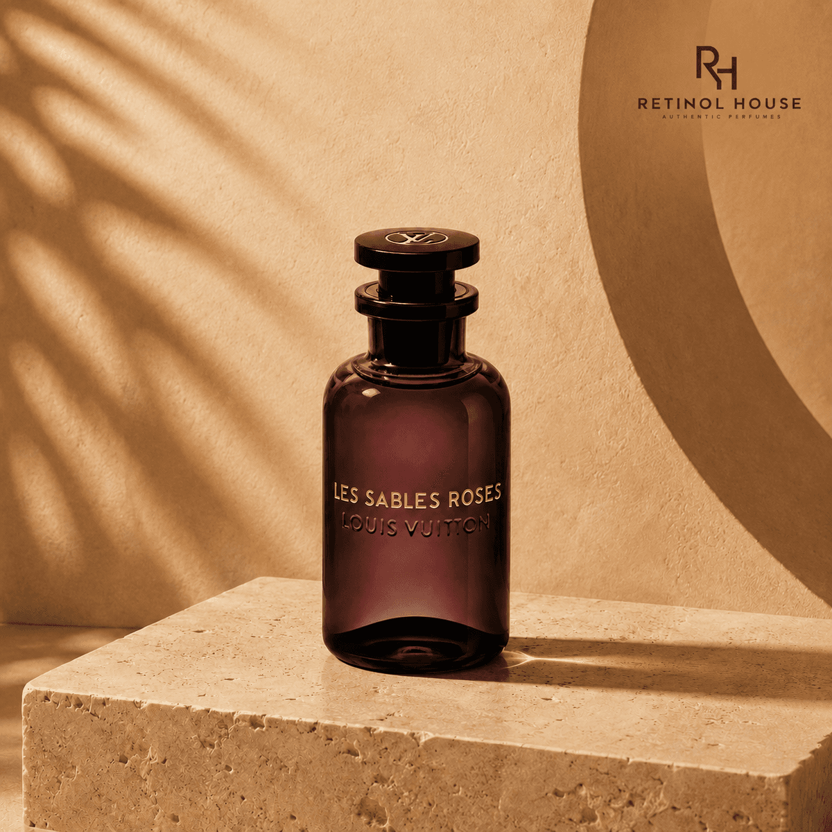 Elegant luxury perfume bottle