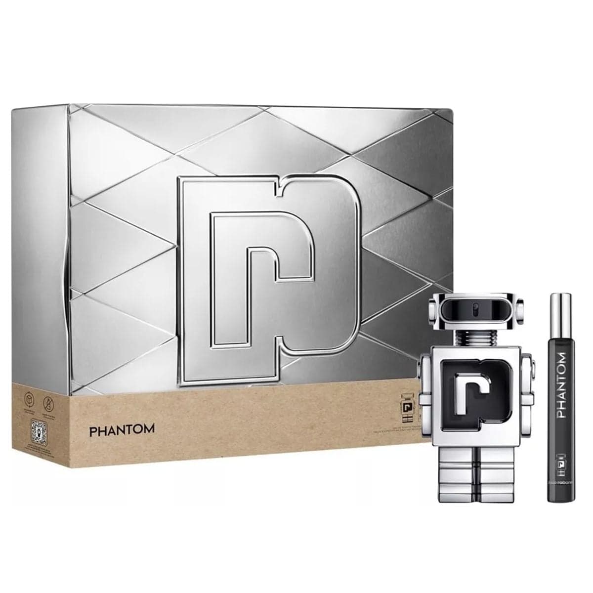 Gift Set Rabanne Phantom 2pcs ( EDT 50ml + EDT 10ml )